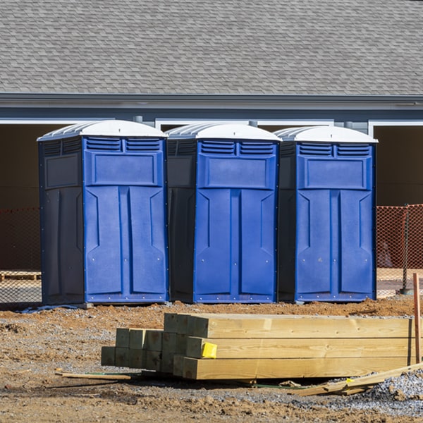 can i customize the exterior of the portable restrooms with my event logo or branding in Canton Maine